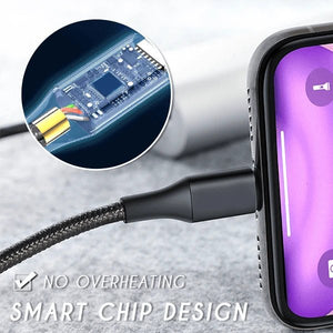 Auto Cut-off Speedy-Charge Nylon Cable